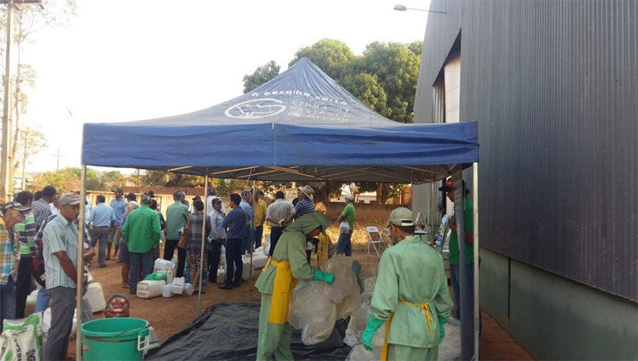 Dia Nacional do Campo Limpo tem recolhimento de embalagens de agrotóxicos