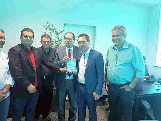 Deputado Ezequiel Junior cobra entrega de títulos em audiência com presidente nacional do Incra