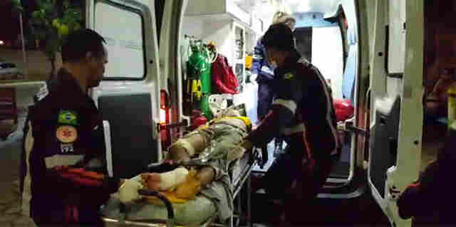 Criminosos tentam matar agente penitenciário, mas um é baleado