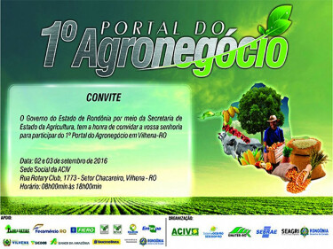 1º Portal do Agronegócio de Rondônia discute &#115;etor produtivo no sul do estado