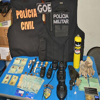 Quadrilha que aterrorizava interior do estado é presa com dinamite