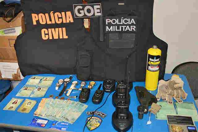 Quadrilha que aterrorizava interior do estado é presa com dinamite