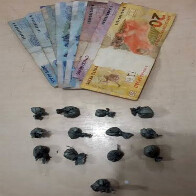 PM prende suspeito de tráfico em distribuidora de bebidas