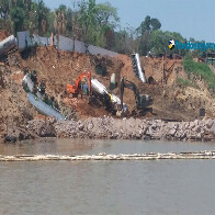 Defesa Civil prevê conclusão de limpeza em área que cedeu em oito dias