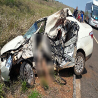 Três mulheres morrem em acidente na BR-429