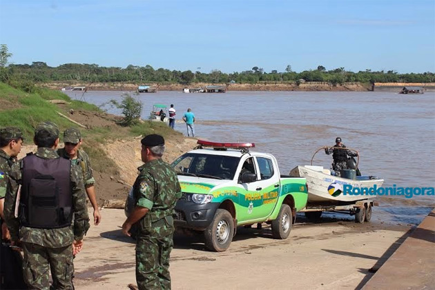 Sesdec e Marinha já planejam ações para retirar garimpeiros da APA do Rio Madeira
