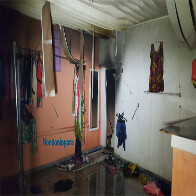 Loja de confecções e residência são destruídas por fogo