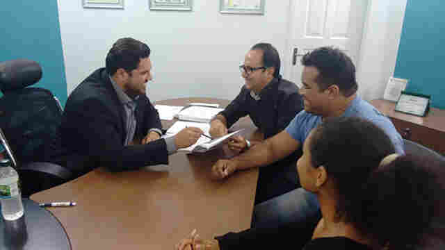 CAERD atende Jean Oliveira  e estabelece tarifa social de esgoto nos condomínios