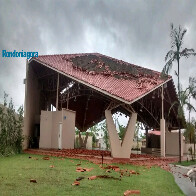 Novo temporal causa mais destruição em Porto Velho