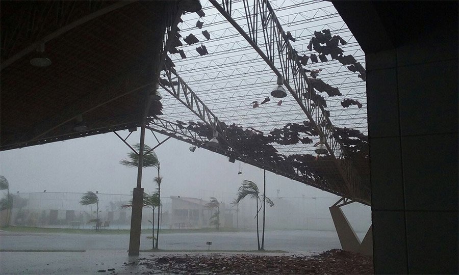 Vídeo e fotos: Novo temporal e mais destruição em Porto Velho