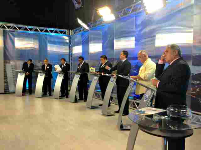 Candidatos falam da expectativa antes do debate da SIC TV