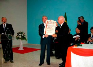 Michel Temer em Vilhena: Há 8 anos atual presidente recebia título "Professor Honoris Causa" da AVEC