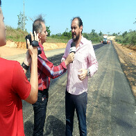 Pavimentação do Anel Viário de Ji-Paraná inicia e Laerte confere qualidade