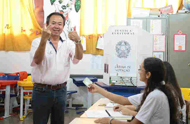 Eduardo Japonês mantém confiança da vitória