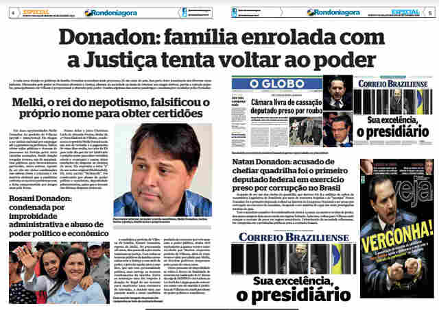 TRE MANDA JUIZ DEVOLVER EDIÇÃO DO RONDONIAGORA APREENDIDA ILEGALMENTE EM VILHENA