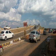 DNIT libera parte superior do viaduto no Trevo do Roque; inclinação gera polêmica