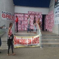 Bancários completam 30 dias em greve com 119 agências fechadas em RO