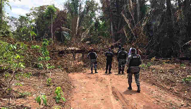 Polícia Militar inicia operação para coibir crimes ambientais em reserva de Nova União