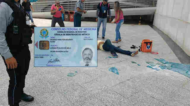 Médico vítima de queda de vidro do CPA segue na UTI após cirurgia