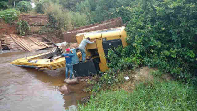 Empresa inicia construção de pontes na Zona Rural de Ouro Preto