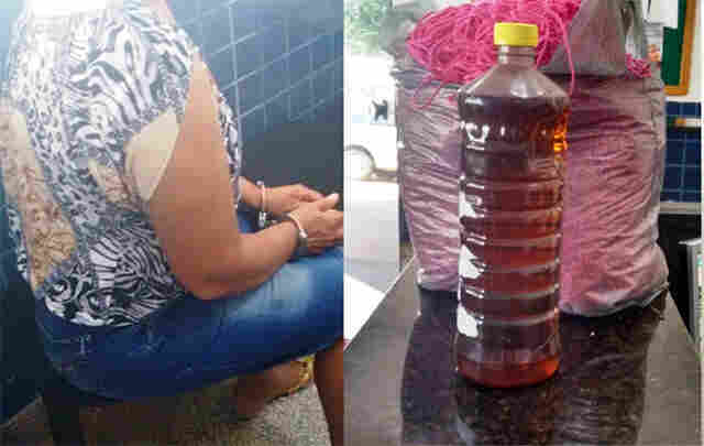 Mulher de 57 anos é detida ao tentar entrar em presídio com maconha e cachaça