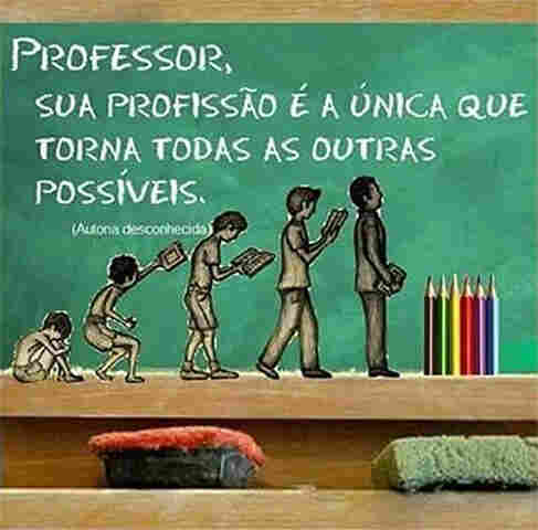 Professor, sua profissão é a única que torna todas as outras possíveis - Por Ruzel Costa