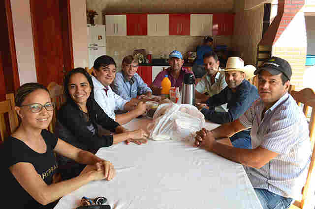 Cleiton Roque recebe vice-prefeito e vereadores eleitos no município de Novo Horizonte