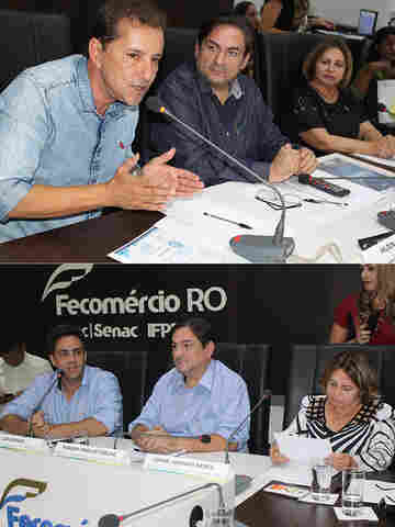 Candidatos a prefeito assinam termo de compromisso com empresários do comércio