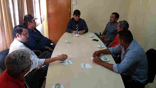 Cleiton Roque recebe prefeito eleito e vereadores de Candeias