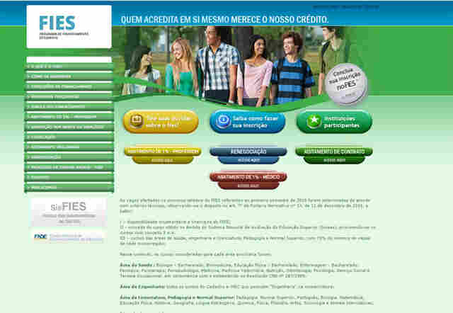 Cerca de 790 mil alunos ainda não renovaram o Fies; prazo termina dia 31