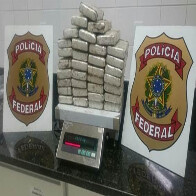 Polícia Federal apreende 36 quilos de cocaína avaliados em R$ 300 mil
