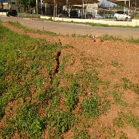 Fissura na Rua Rogério Weber oferece risco de desmoronamento, afirma Defesa Civil