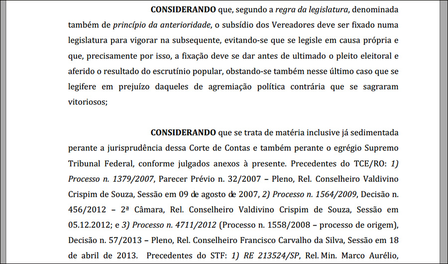 Câmara não deve aumentar salários, diz MPC