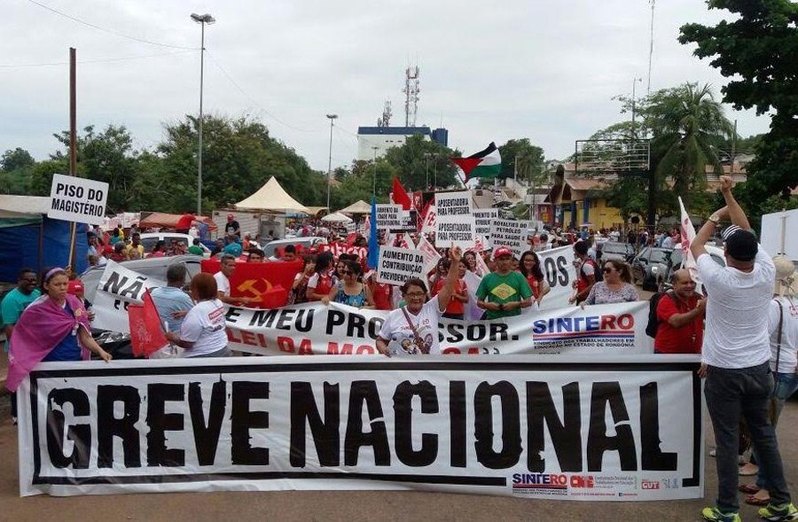 Trabalhadores de Rondônia aderem a paralisação nacional contra a PEC 55