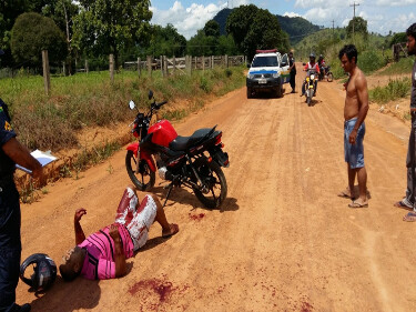 Mototaxista é atingido por quatro tiros em Ouro Preto do Oeste