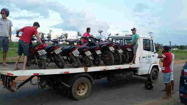 Mais de 30 motocicletas são apreendidas no mesmo local na BR-364