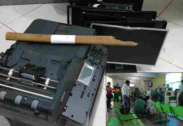 Revoltado, homem invade hospital da Unimed na capital e quebra equipamentos