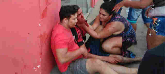 Homem tem o pescoço cortado ao tentar intervir em briga numa distribuidora de bebidas