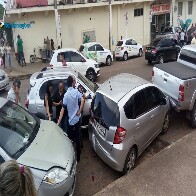 Acidente envolve quatro veículos no centro da capital