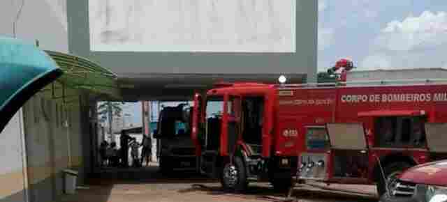 Hospital Infantil Cosme Damião tem princípio de incêndio; crianças são levadas ao HB