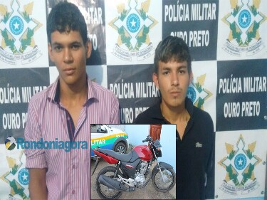 PM de Ouro Preto prende os ladrões da moto vermelha, que aterrorizavam mulheres na cidade