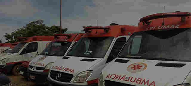 Apenas três ambulâncias do Samu estão funcionando em Porto Velho; Faltam remédios e equipamentos