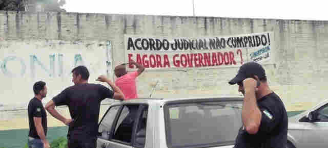 Agentes penitenciários iniciam mobilização para reivindicar PCCR e insalubridade