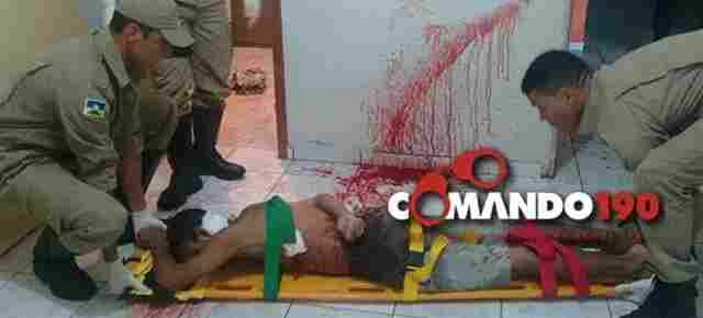 Jovem é baleado na cabeça e fica em estado grave