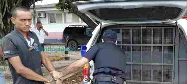 Suspeito rouba residência de parentes, troca tiros com a PM e acaba preso