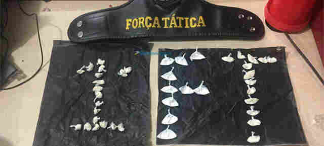 PM prende homem com mais de 40 invólucros de cocaína em bar próximo à rodoviária de Porto Velho