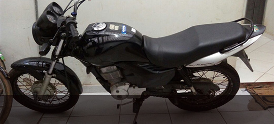 Motocicleta roubada era anunciada em site de compra e venda em Porto Velho