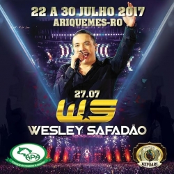 Wesley Safadão e mais três shows são confirmados na Expoari
