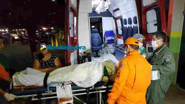 Vítima de acidente na BR-364 chega ao João Paulo em estado grave