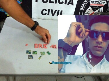 Denarc prende playboy que abastecia “Calçada da Fama” com ecstasy e LSD em Porto Velho